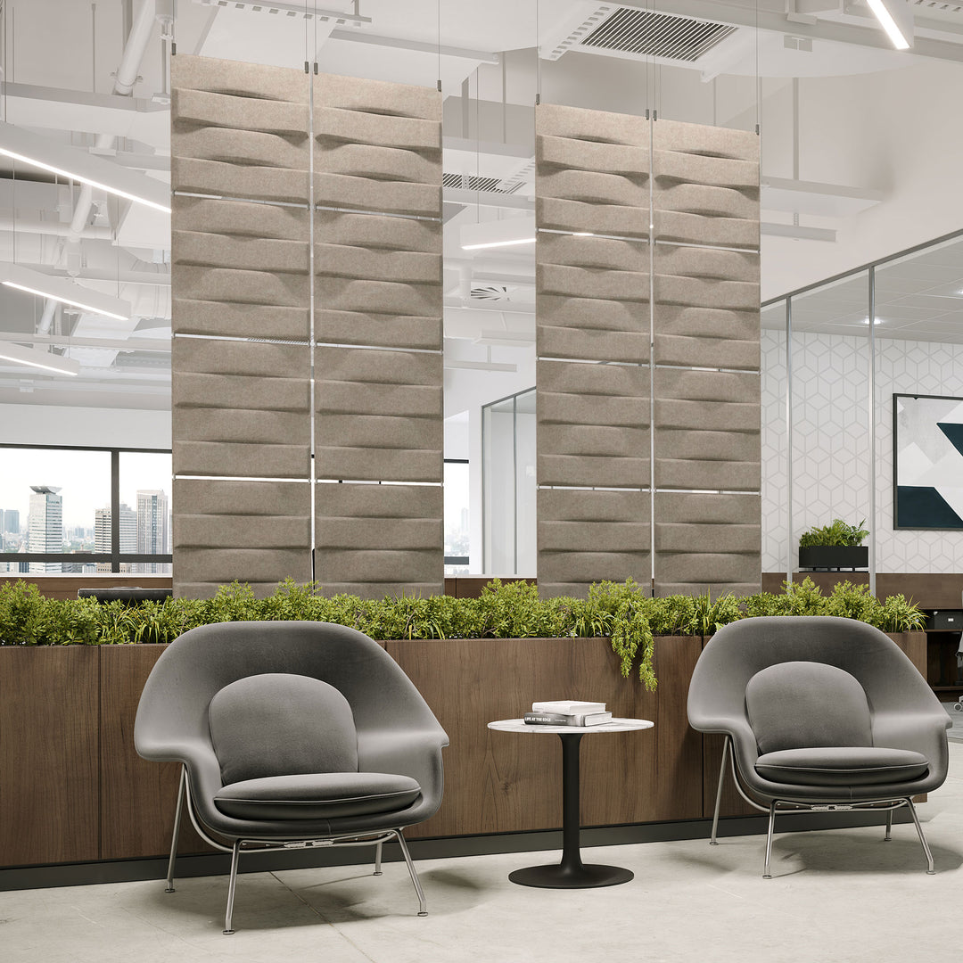 Stitch Harmony3D Acoustic Felt Hanging Panels