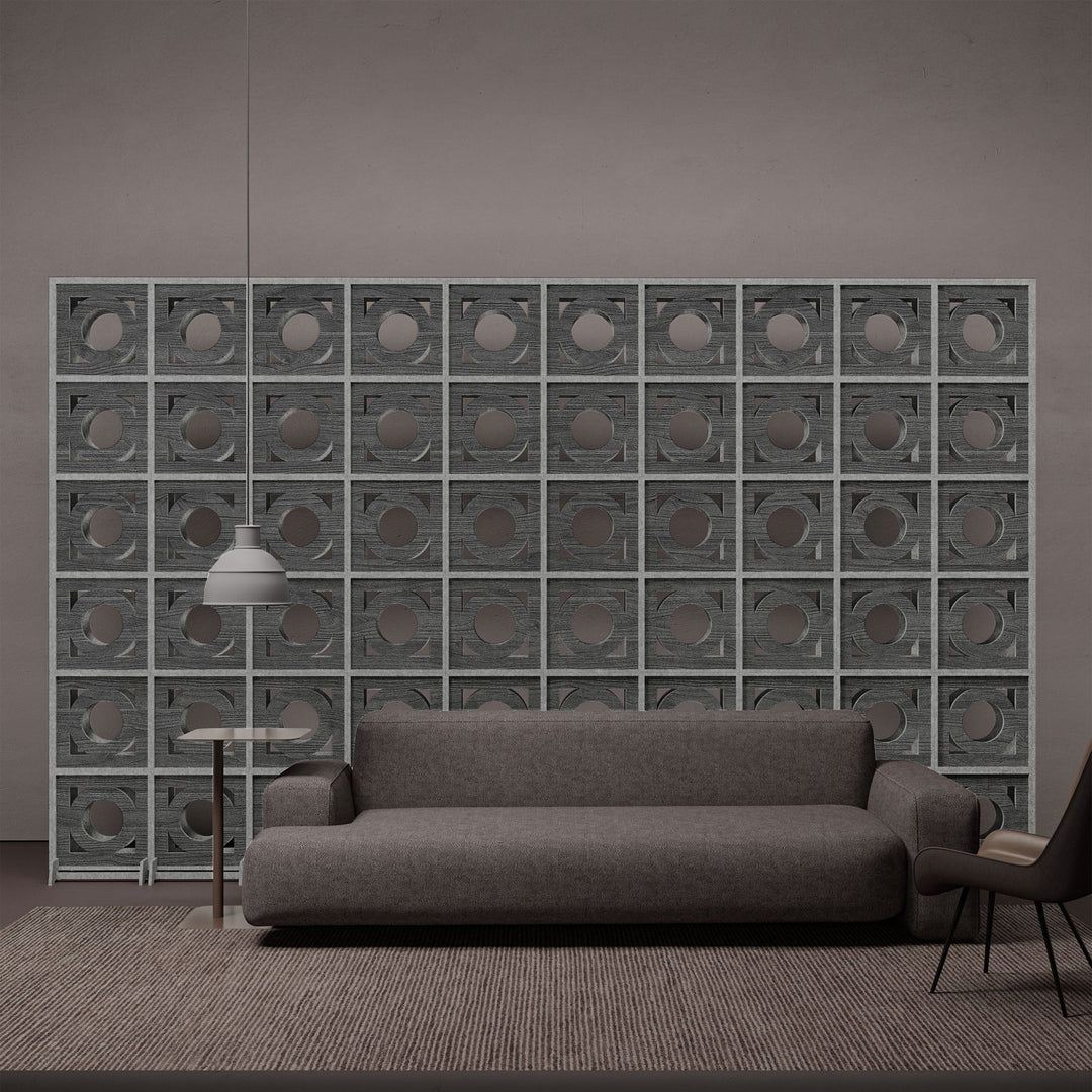 HarmonyBLOKS - Canopy HarmonyBloks Acoustic Felt Room Dividers - In Overlay Prints - 5 - Inhabit