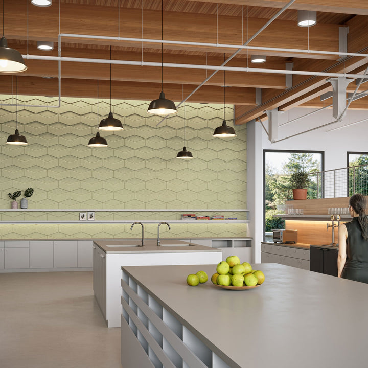 HarmonyCARV Wall Tiles - Cantilever HarmonyCARV Acoustic Felt Wall Tiles - 2 - Inhabit