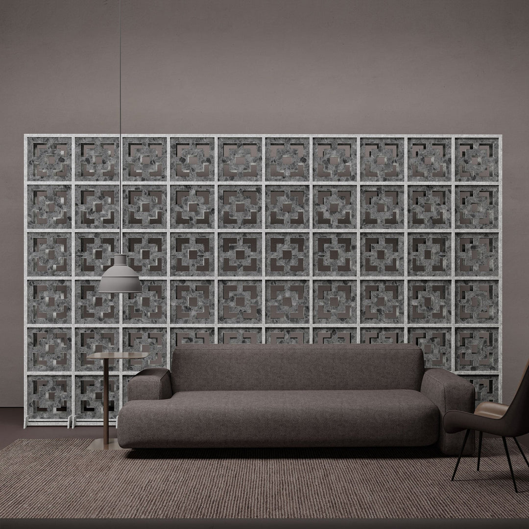 HarmonyBLOKS - Frame HarmonyBloks Acoustic Felt Room Dividers - In Overlay Prints - 6 - Inhabit