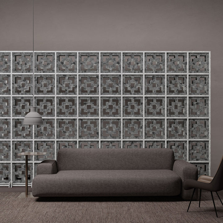 HarmonyBLOKS - Frame HarmonyBloks Acoustic Felt Room Dividers - In Overlay Prints - 1 - Inhabit