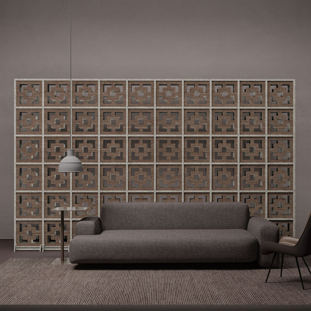 HarmonyBLOKS - Frame HarmonyBloks Acoustic Felt Room Dividers - In Overlay Prints - 2 - Inhabit