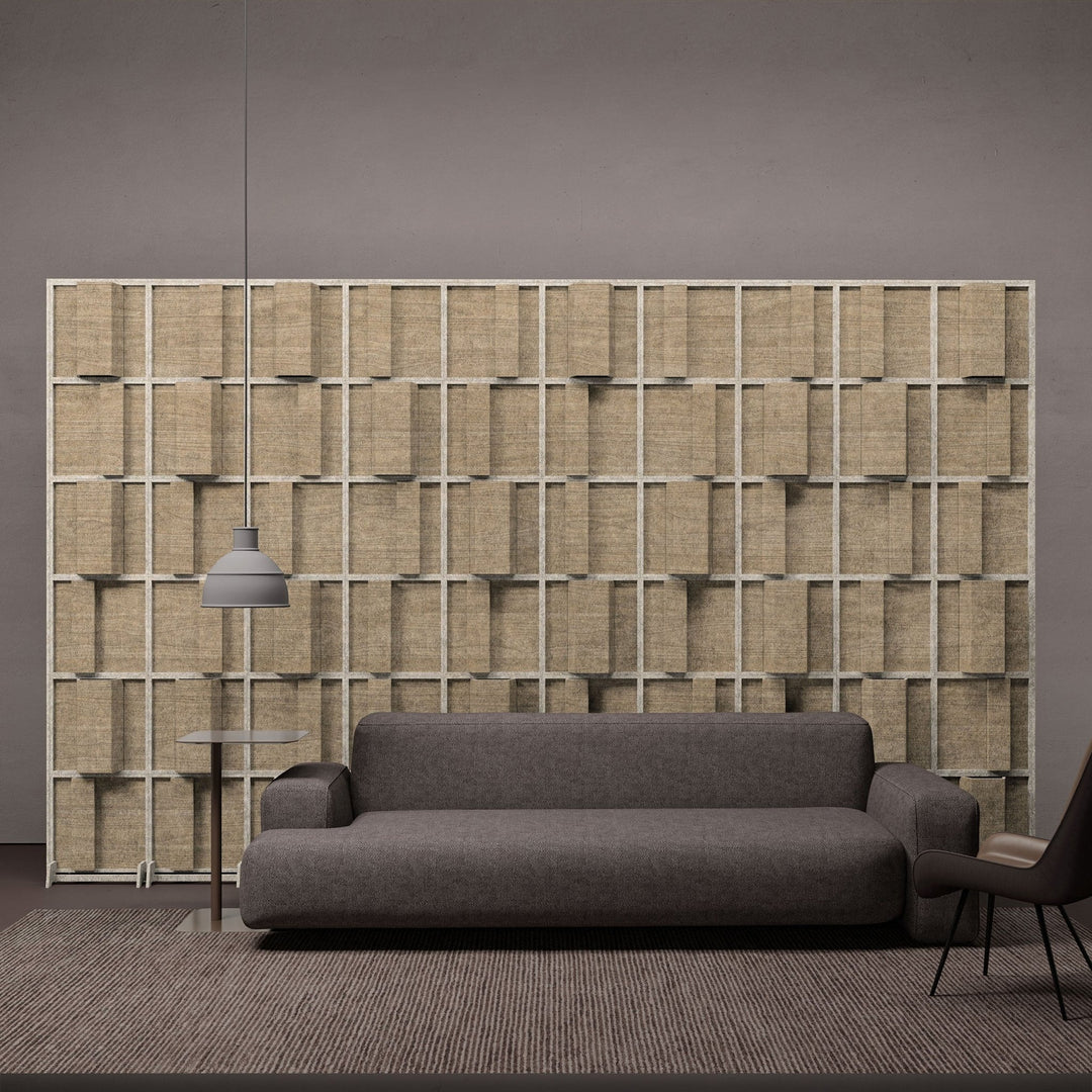 HarmonyBLOKS - Hinge HarmonyBloks Acoustic Felt Room Dividers - In Overlay Prints - 3 - Inhabit