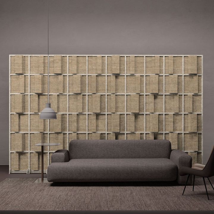 HarmonyBLOKS - Hinge HarmonyBloks Acoustic Felt Room Dividers - In Overlay Prints - 3 - Inhabit