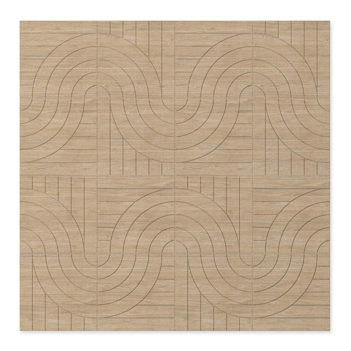 HarmonyCARV Wall Panels - Intersect HarmonyCARV Acoustic Felt Wall Panels - in Overlay Prints - 2 - Inhabit