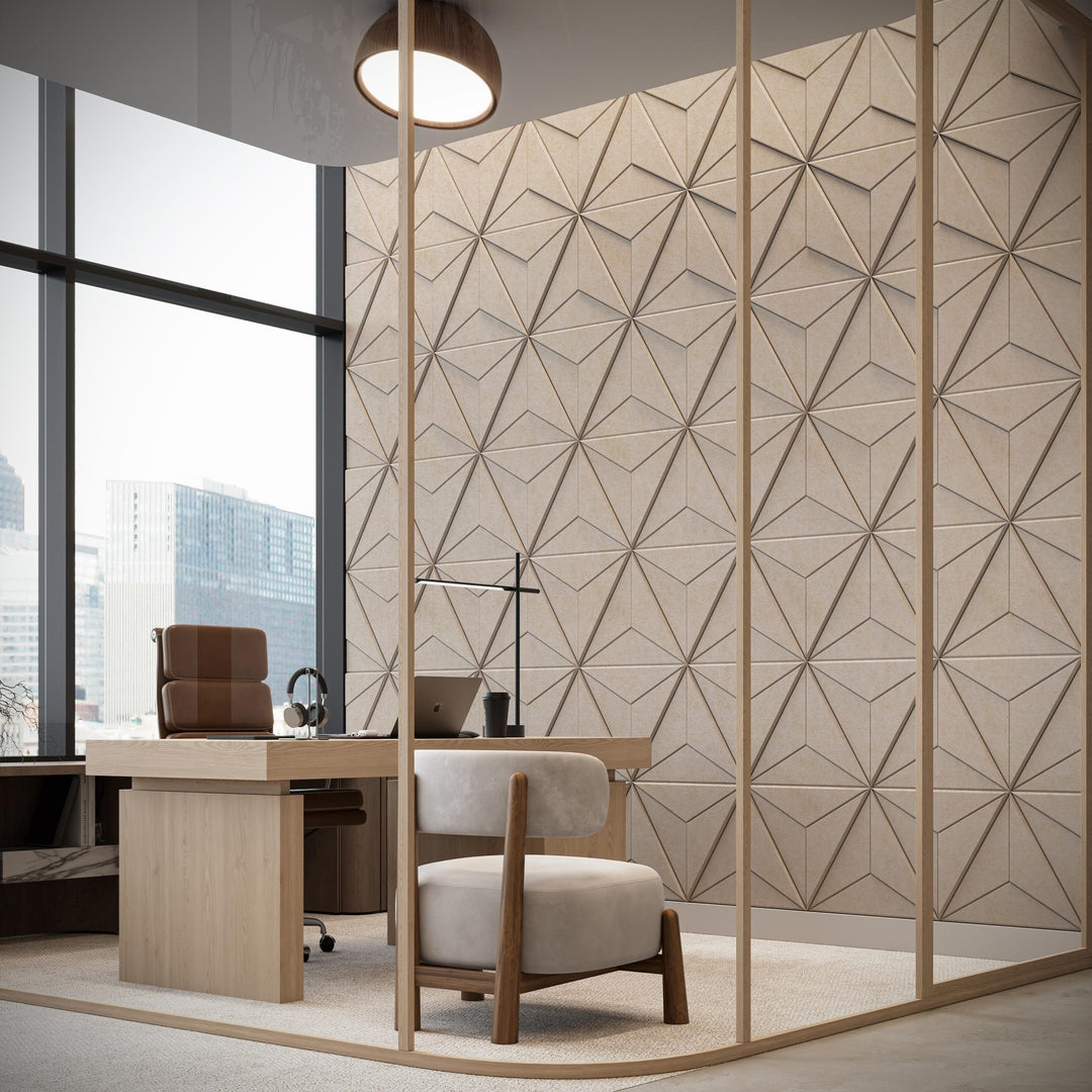 HarmonyCARV Wall Tiles - Method HarmonyCARV Acoustic Felt Wall Tiles - 3 - Inhabit