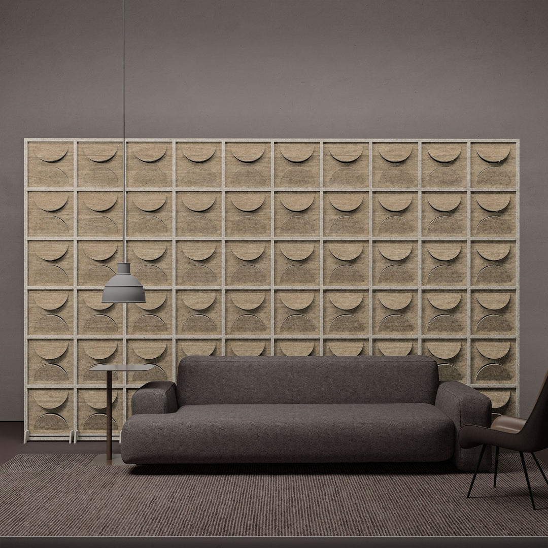 HarmonyBLOKS - Semi HarmonyBloks Acoustic Felt Room Dividers - In Overlay Prints - 3 - Inhabit