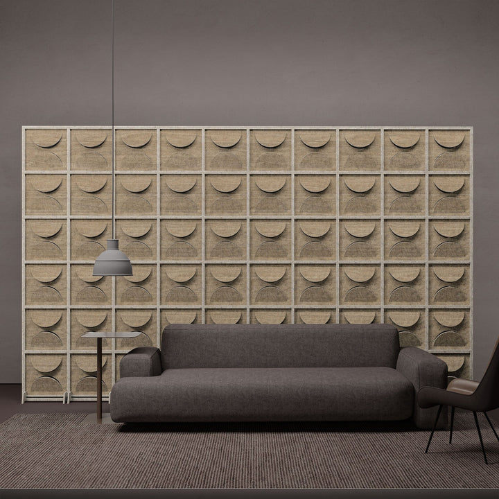HarmonyBLOKS - Semi HarmonyBloks Acoustic Felt Room Dividers - In Overlay Prints - 3 - Inhabit