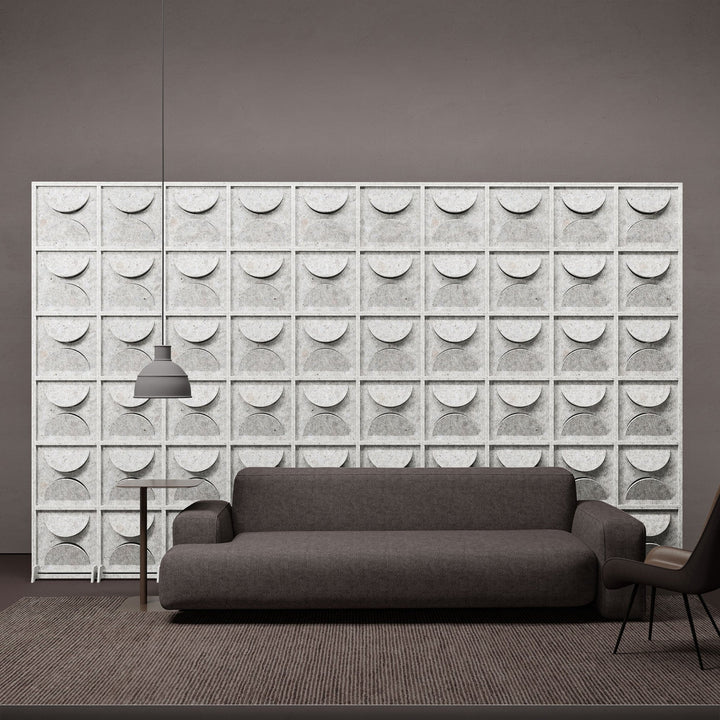 HarmonyBLOKS - Semi HarmonyBloks Acoustic Felt Room Dividers - In Overlay Prints - 5 - Inhabit