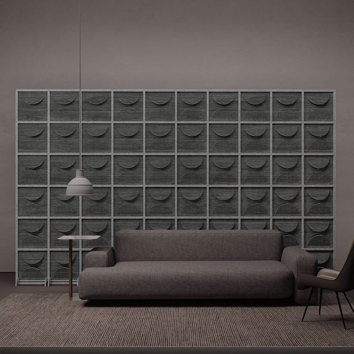 HarmonyBLOKS - Semi HarmonyBloks Acoustic Felt Room Dividers - In Overlay Prints - 4 - Inhabit