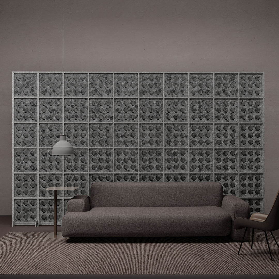 HarmonyBLOKS - Tessell HarmonyBloks Acoustic Felt Room Dividers - In Overlay Prints - 6 - Inhabit
