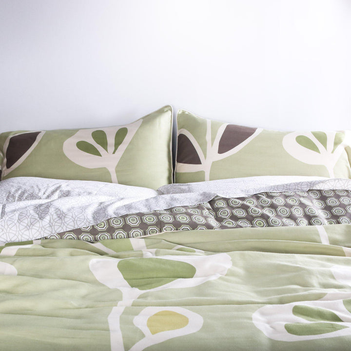 Bedding - Stencil Duvet Cover + Sham Set - 2 - Inhabit