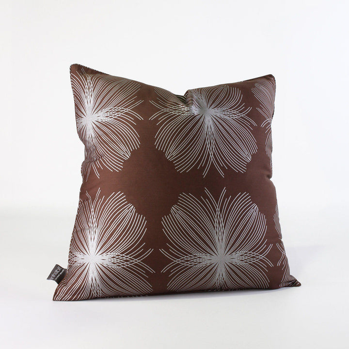 Bedding - Aequorea in Chocolate & Silver Duvet Cover + Sham Set - 5 - Inhabit