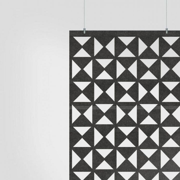 Harmony PET Felt Room Dividers - Angle Harmony Acoustic PET Felt Hanging Room Divider - 4 - Inhabit