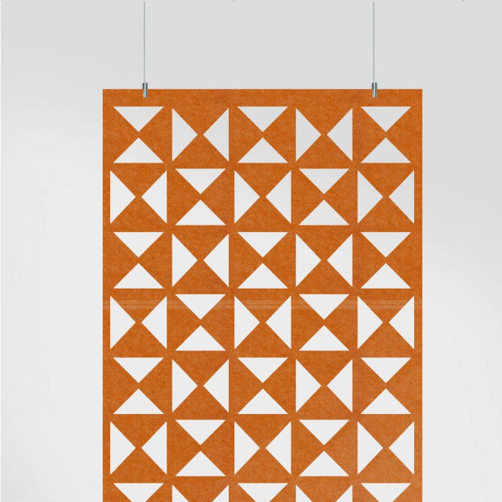 Harmony PET Felt Room Dividers - Angle Harmony Acoustic PET Felt Hanging Room Divider - 3 - Inhabit