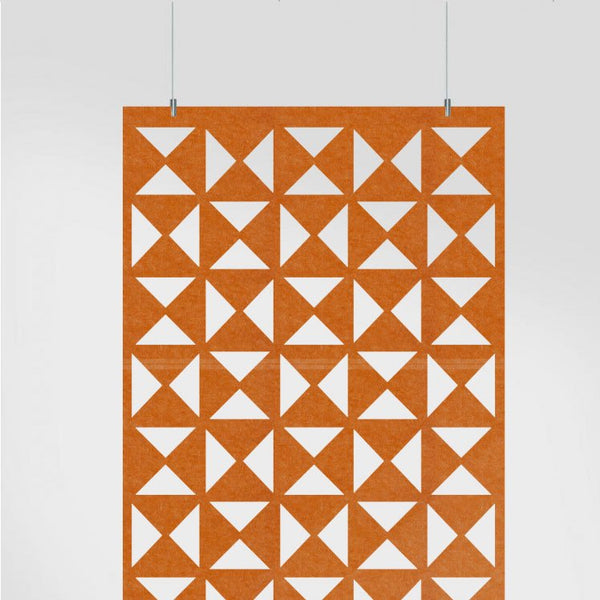 Angle HarmonyDIVDR Acoustic Felt Hanging Divider Acoustic Wall Panels