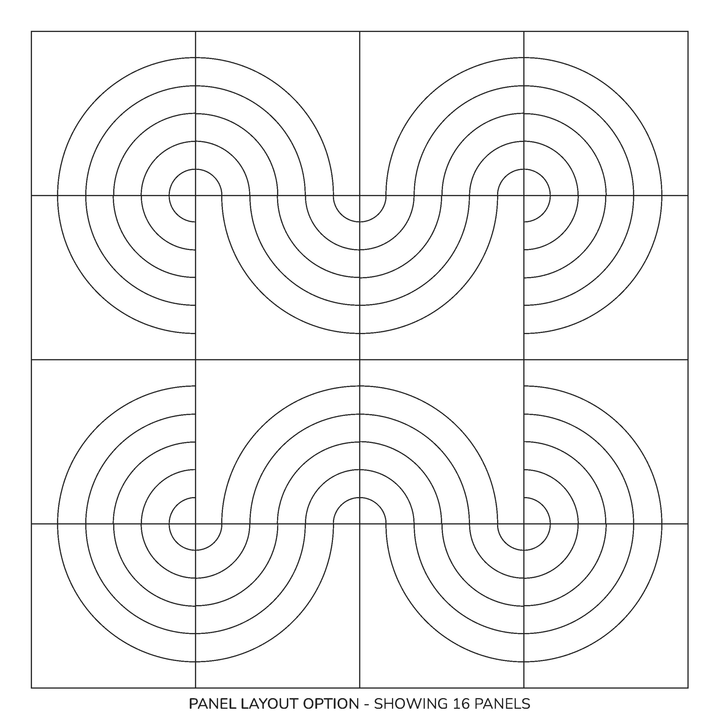 HarmonyCARV Wall Panels - Arc HarmonyCARV Acoustic Felt Wall Panels - in Overlay Prints - 20 - Inhabit