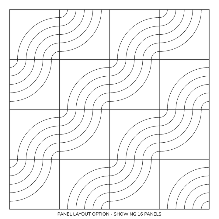 HarmonyCARV Wall Panels - Arc HarmonyCARV Acoustic Felt Wall Panels - in Overlay Prints - 27 - Inhabit