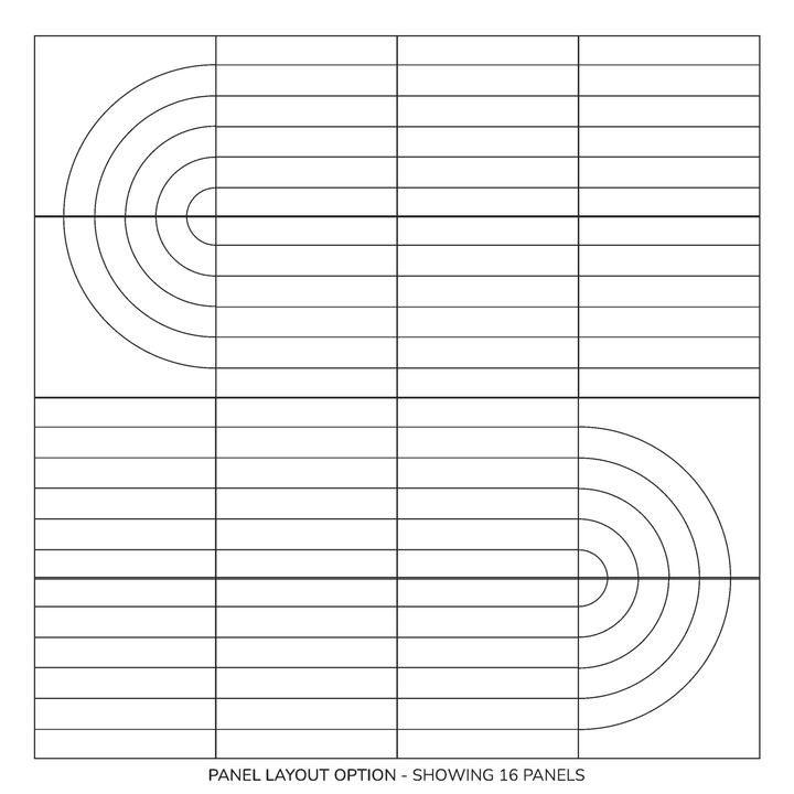 HarmonyCARV Wall Panels - Arc HarmonyCARV Acoustic Felt Wall Panels - in Overlay Prints - 31 - Inhabit