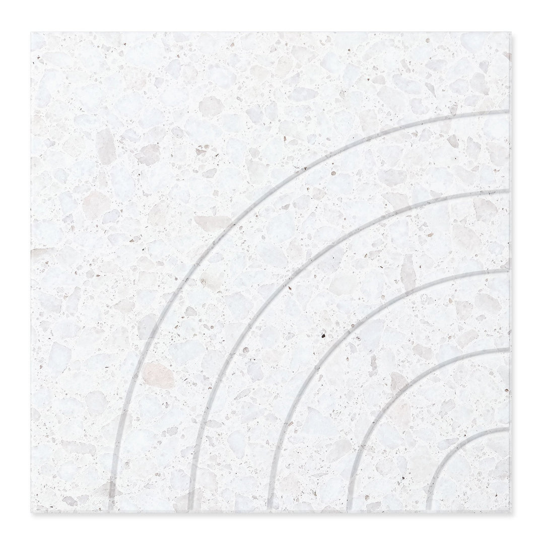 Hew PET Felt Wall Panels - Arc Hew Acoustic Felt Wall Panels - in Overlay Patterns - 14 - Inhabit