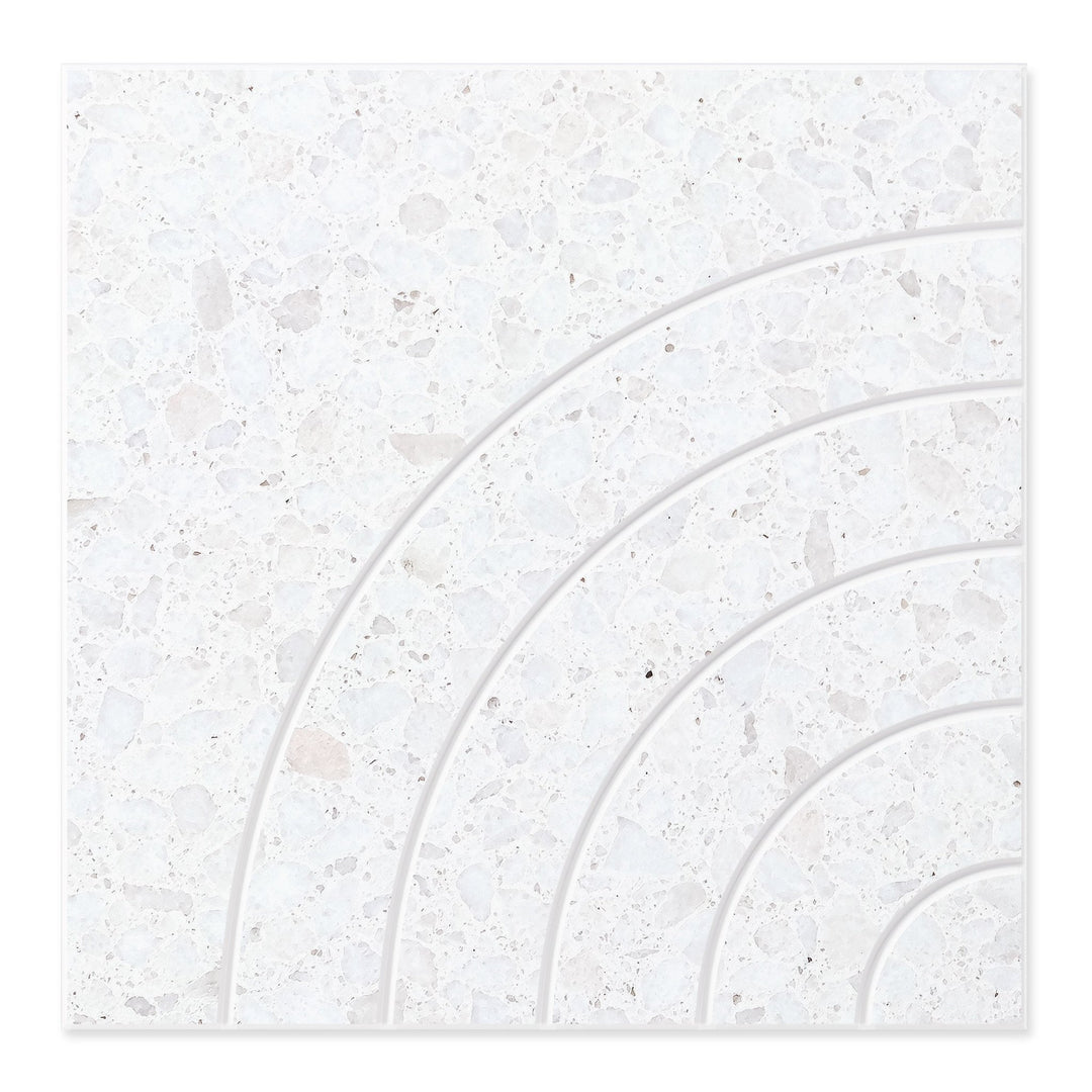 Hew PET Felt Wall Panels - Arc Hew Acoustic Felt Wall Panels - in Overlay Patterns - 12 - Inhabit