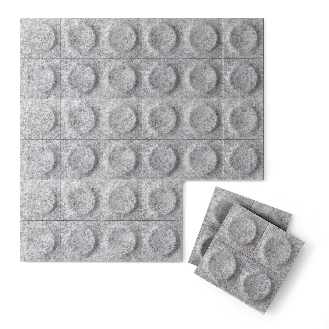 Harmony PET Felt 3D Panels - Cirque Harmony PET Felt 3D Panels - 2 - Inhabit