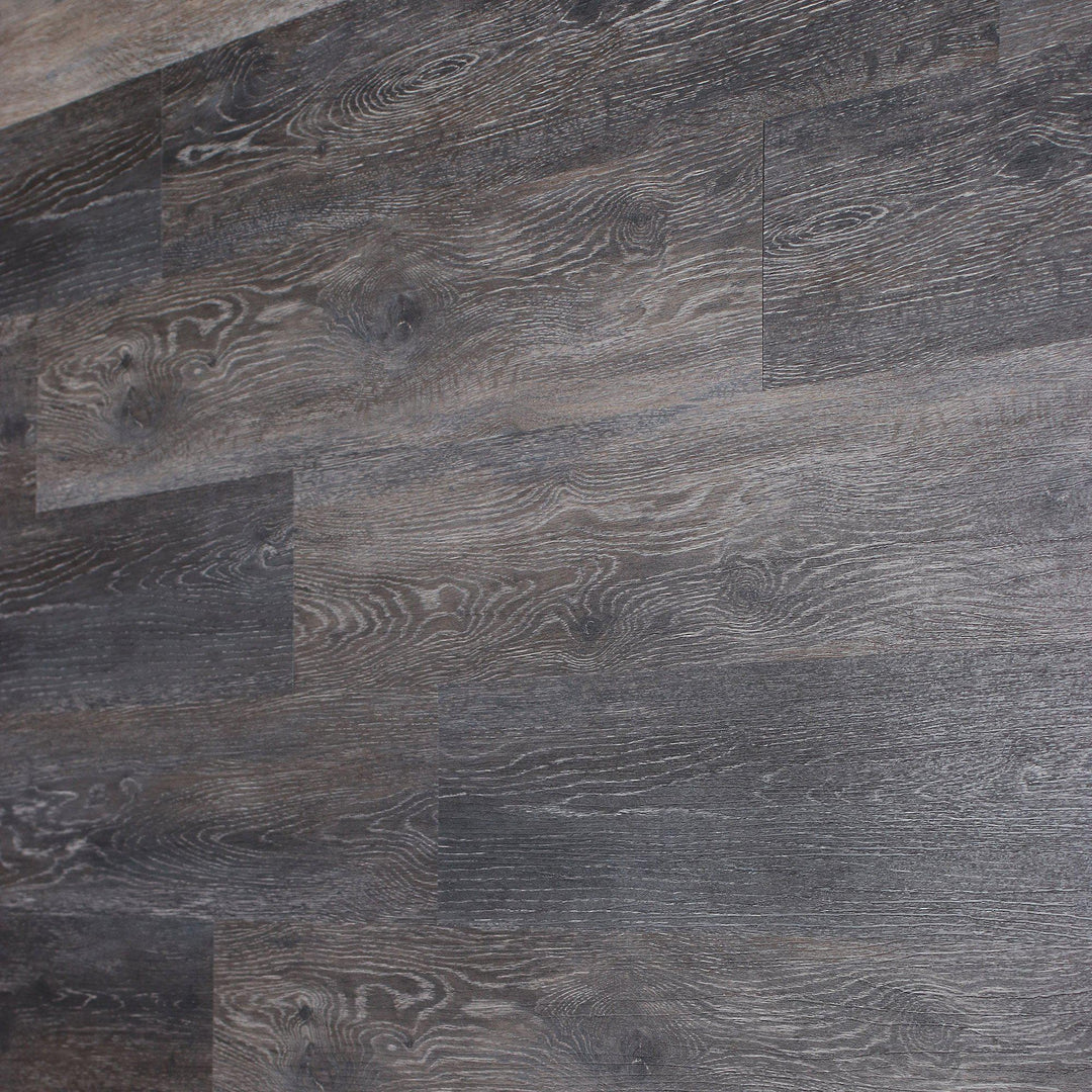Planks - Dark Weathered Gray Oak Peel and Stick Wall Planks - 9 - Inhabit