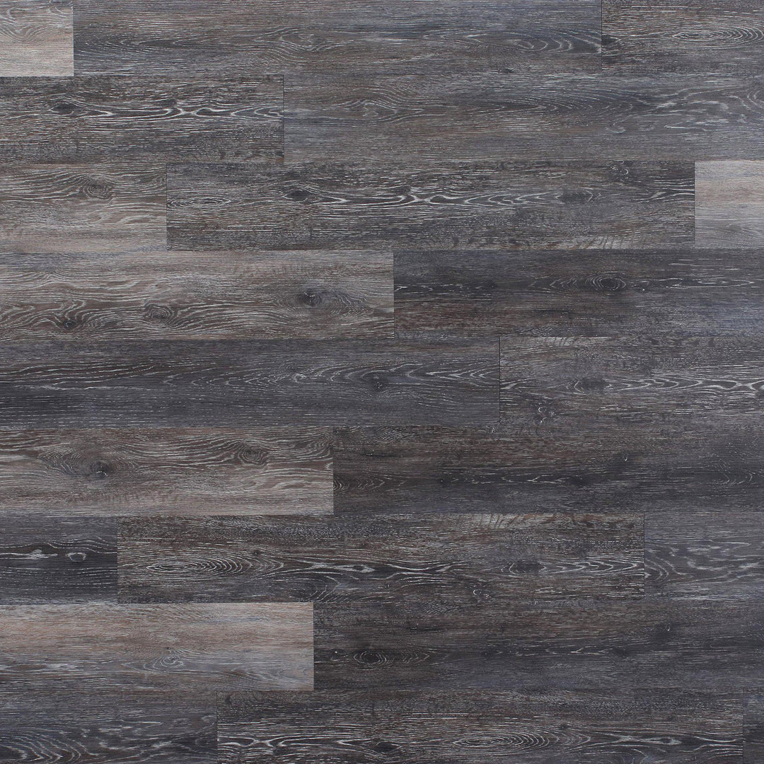 Planks - Dark Weathered Gray Oak Peel and Stick Wall Planks - 3 - Inhabit