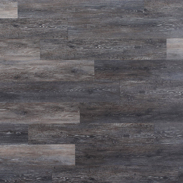 Planks - Dark Weathered Gray Oak Peel and Stick Wall Planks - 3 - Inhabit