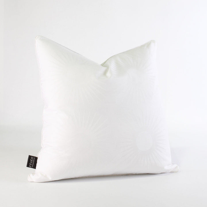 Studio Pillows - Estrella in Pure White Studio Throw Pillow - 1 - Inhabit