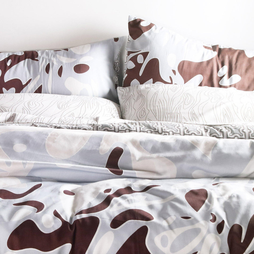 Bedding - Foliage Duvet Cover + Sham Set - 1 - Inhabit