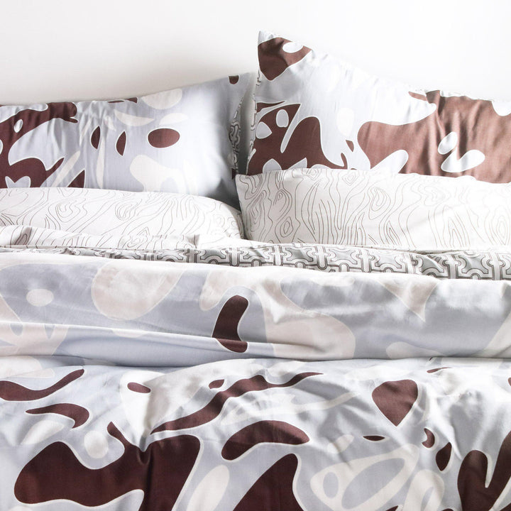 Bedding - Foliage Duvet Cover + Sham Set - 1 - Inhabit