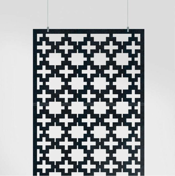 Acoustic Hanging Wall Panel | Room Divider - Format Harmony Acoustic PET Felt Hanging Room Divider - 3 - Inhabit