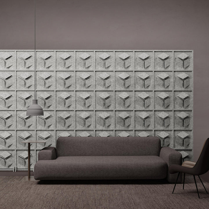 HarmonyBLOKS - Hex HarmonyBloks Acoustic Felt Room Dividers - 1 - Inhabit