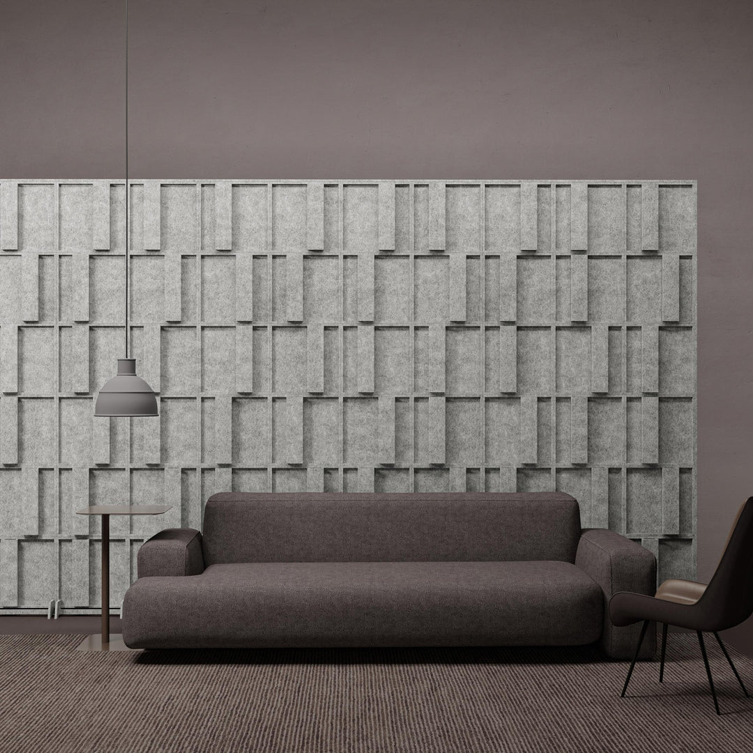 HarmonyBLOKS - Hinge HarmonyBloks Acoustic Felt Room Dividers - 3 - Inhabit