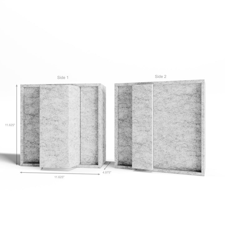 HarmonyBLOKS - Hinge HarmonyBloks Acoustic Felt Room Dividers - 8 - Inhabit