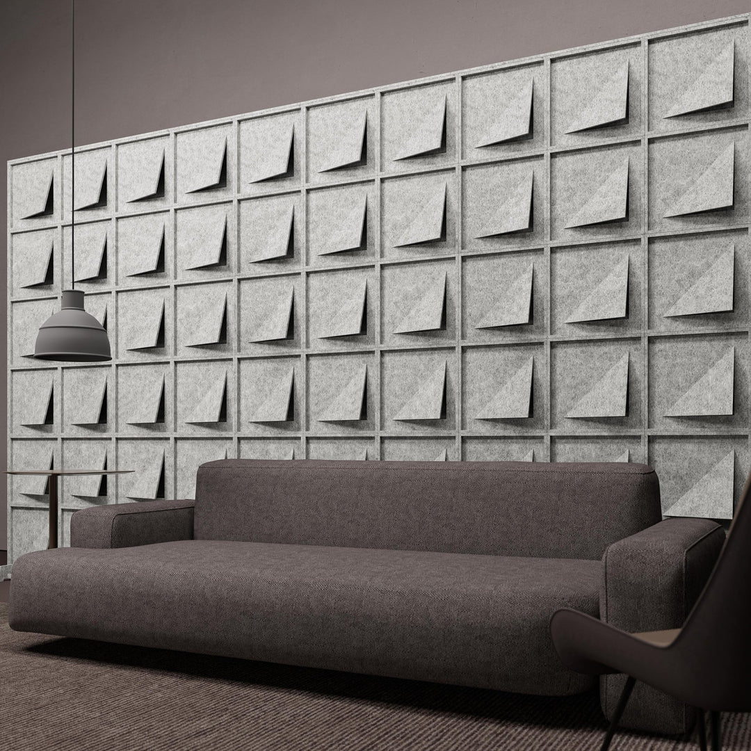 HarmonyBLOKS - Joist HarmonyBloks Acoustic Felt Room Dividers - 3 - Inhabit