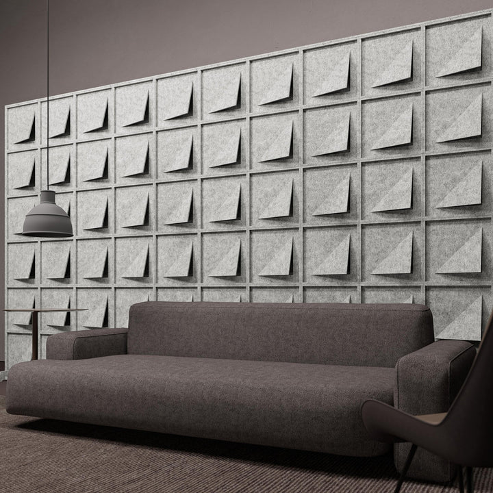 HarmonyBLOKS - Joist HarmonyBloks Acoustic Felt Room Dividers - 3 - Inhabit