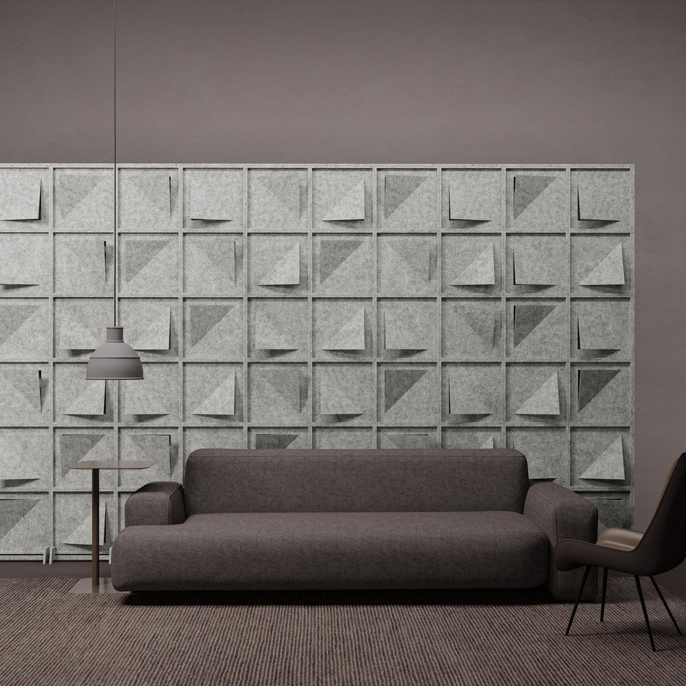 HarmonyBLOKS - Joist HarmonyBloks Acoustic Felt Room Dividers - 2 - Inhabit