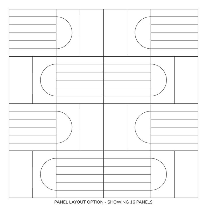 HarmonyCARV Wall Panels - Level HarmonyCARV Acoustic Felt Wall Panels - in Overlay Prints - 23 - Inhabit