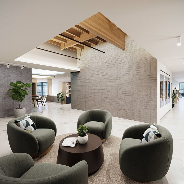 HarmonyCARV Wall Panels - Level HarmonyCARV Acoustic Felt Wall Panels - 2 - Inhabit