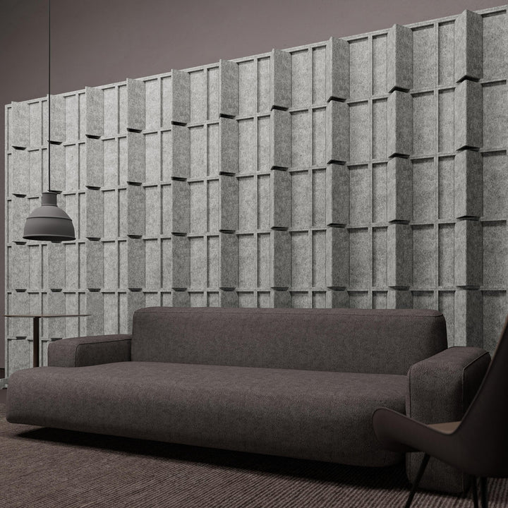 HarmonyBLOKS - Pleat HarmonyBloks Acoustic Felt Room Dividers - 5 - Inhabit