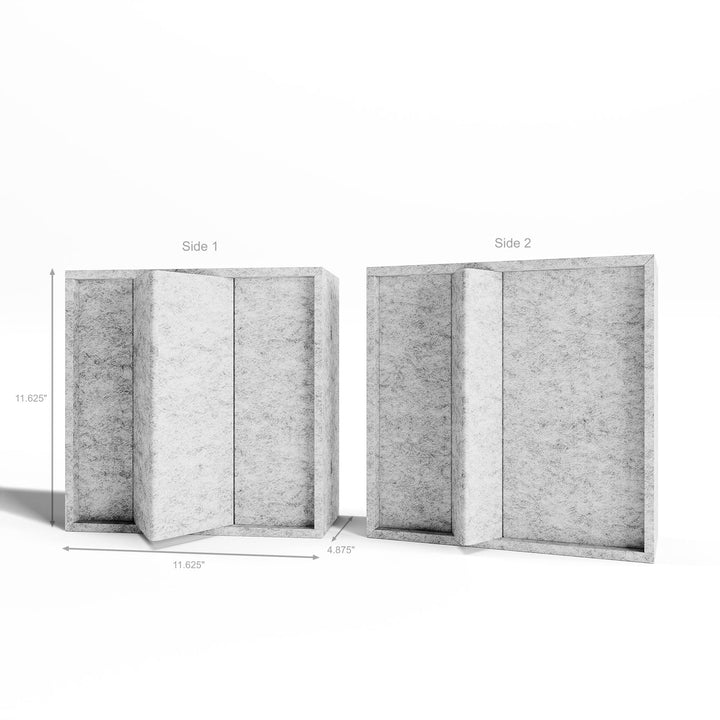 HarmonyBLOKS - Pleat HarmonyBloks Acoustic Felt Room Dividers - 8 - Inhabit