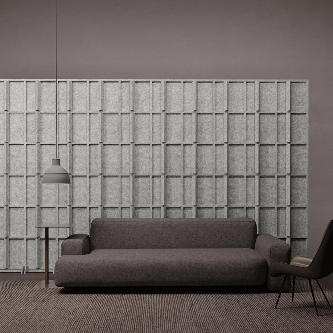 HarmonyBLOKS - Pleat HarmonyBloks Acoustic Felt Room Dividers - 4 - Inhabit