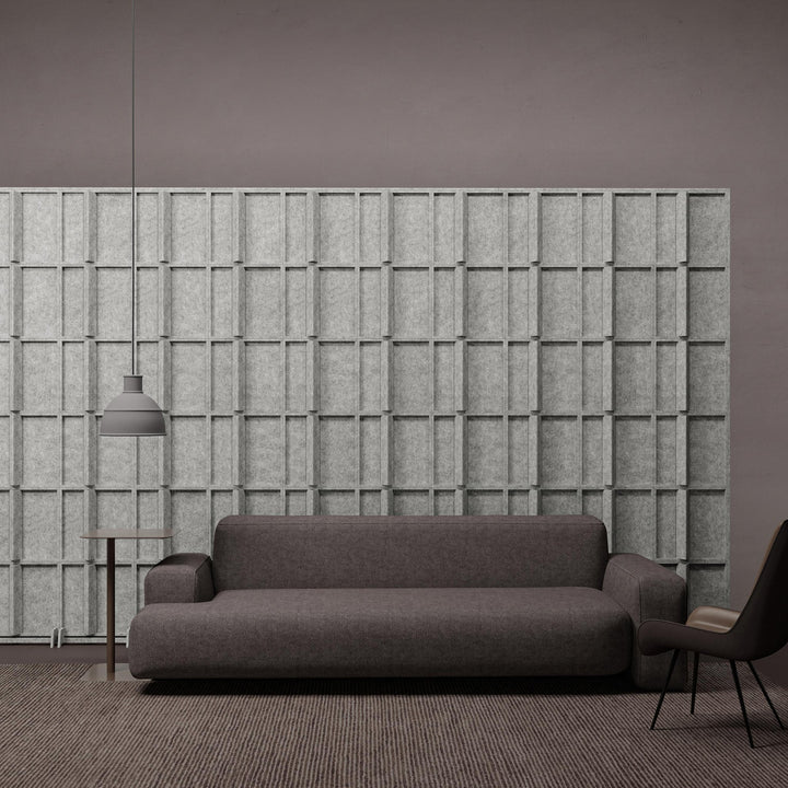 HarmonyBLOKS - Pleat HarmonyBloks Acoustic Felt Room Dividers - 4 - Inhabit