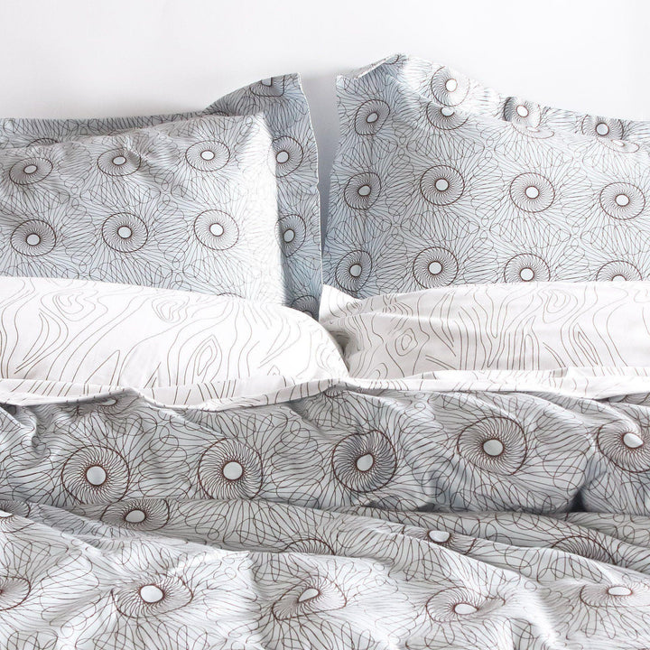 Bedding - Rhythm in Sky Duvet Cover + Sham Set - 1 - Inhabit