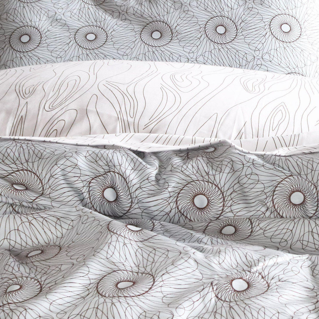 Bedding - Rhythm in Sky Duvet Cover + Sham Set - 4 - Inhabit