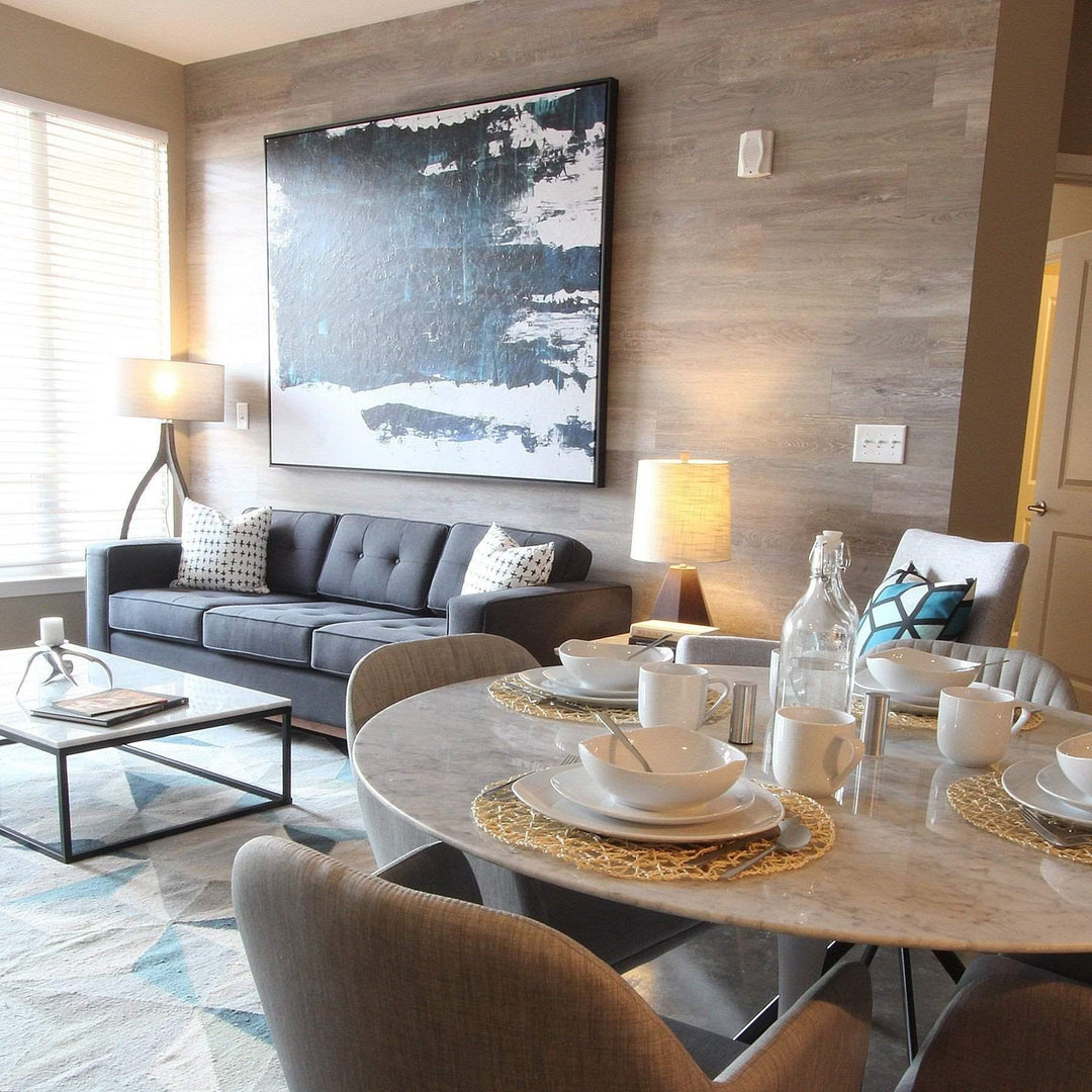 Planks - Salted Drift Wood Look Peel and Stick Wall Planks - 5 - Inhabit