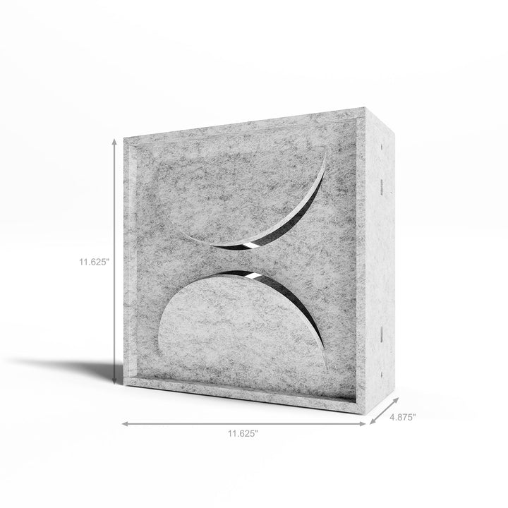 HarmonyBLOKS - Semi HarmonyBloks Acoustic Felt Room Dividers - 4 - Inhabit