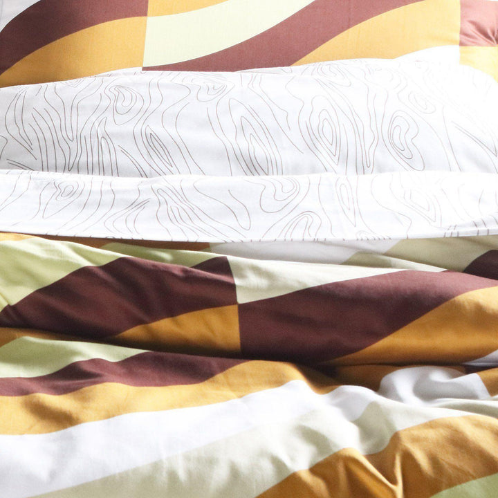 Bedding - Soak in Amber Duvet Cover + Sham Set - 4 - Inhabit